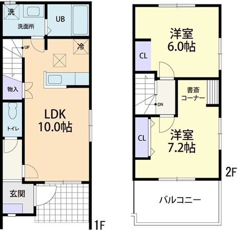 Maison Forestの物件間取画像